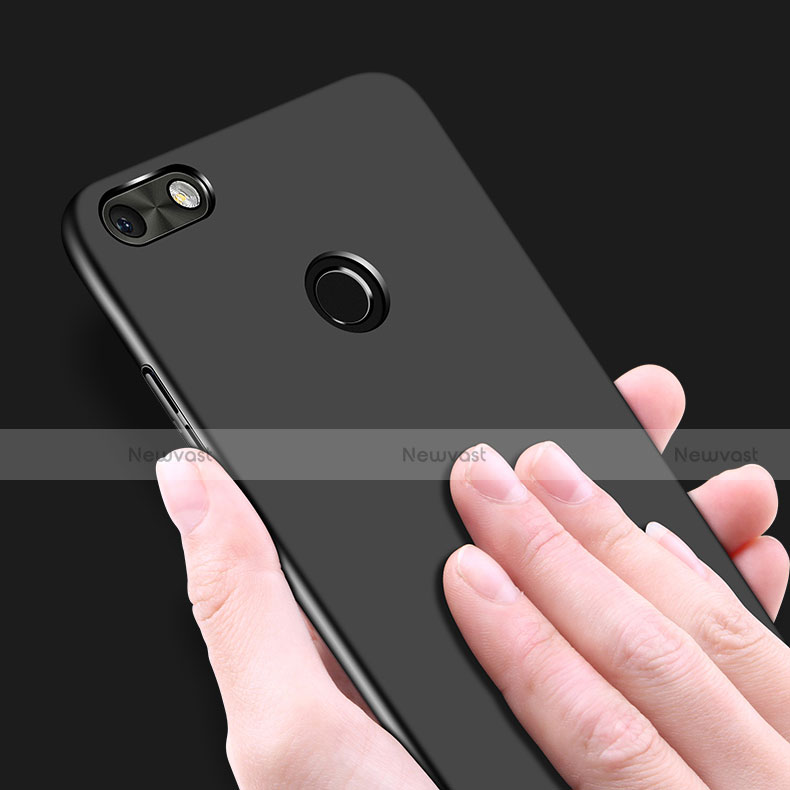 Hard Rigid Plastic Matte Finish Snap On Case M02 for Huawei P9 Lite Mini Black