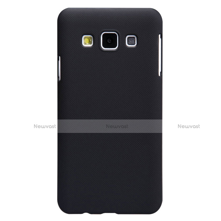Hard Rigid Plastic Matte Finish Snap On Case M02 for Samsung Galaxy A3 Duos SM-A300F Black