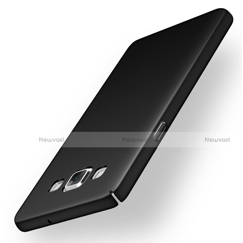 Hard Rigid Plastic Matte Finish Snap On Case M02 for Samsung Galaxy A5 SM-500F Black