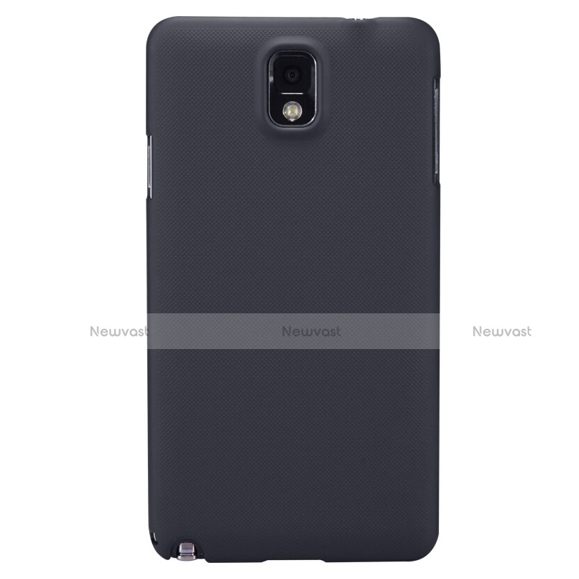 Hard Rigid Plastic Matte Finish Snap On Case M02 for Samsung Galaxy Note 3 N9000 Black