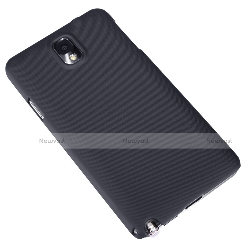 Hard Rigid Plastic Matte Finish Snap On Case M02 for Samsung Galaxy Note 3 N9000 Black