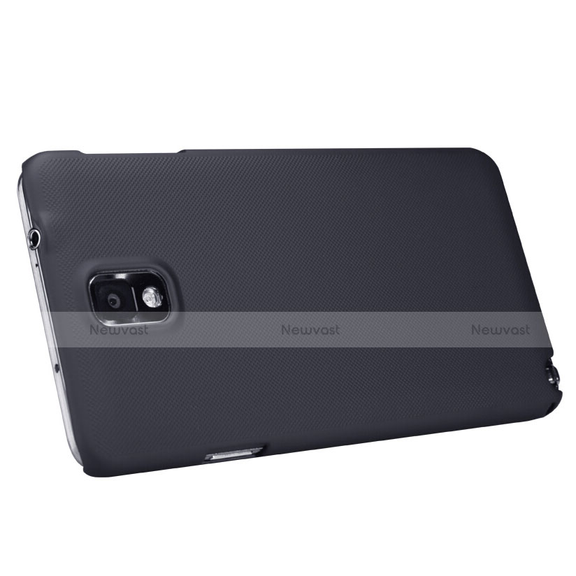 Hard Rigid Plastic Matte Finish Snap On Case M02 for Samsung Galaxy Note 3 N9000 Black