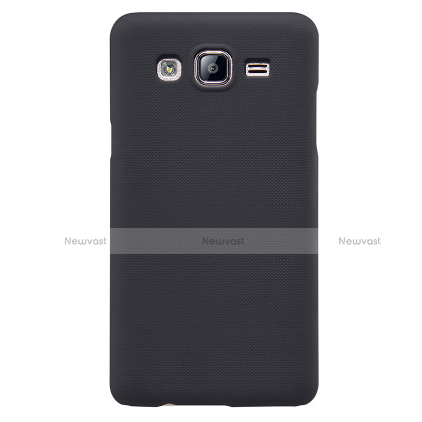 Hard Rigid Plastic Matte Finish Snap On Case M02 for Samsung Galaxy On5 G550FY Black