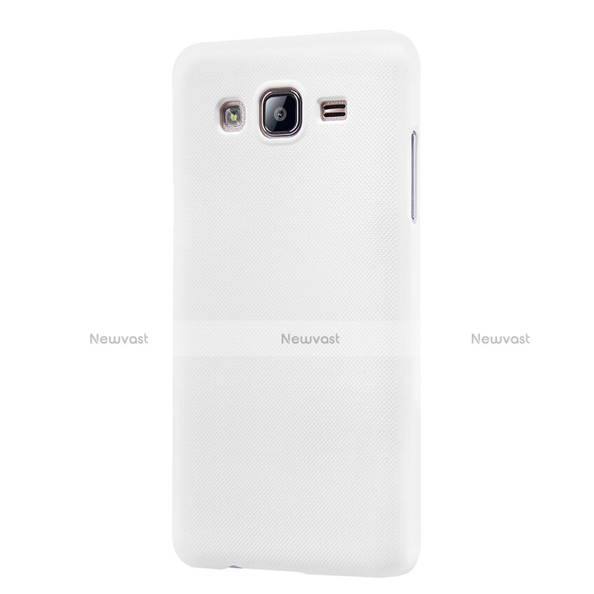 Hard Rigid Plastic Matte Finish Snap On Case M02 for Samsung Galaxy On5 Pro White