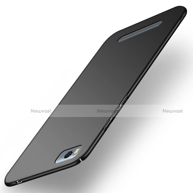 Hard Rigid Plastic Matte Finish Snap On Case M02 for Xiaomi Mi 4i Black