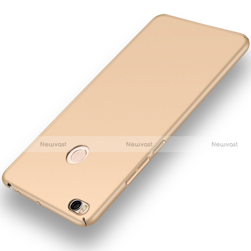 Hard Rigid Plastic Matte Finish Snap On Case M02 for Xiaomi Mi Max 2 Gold