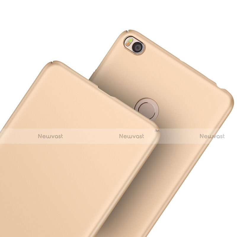 Hard Rigid Plastic Matte Finish Snap On Case M02 for Xiaomi Mi Max 2 Gold