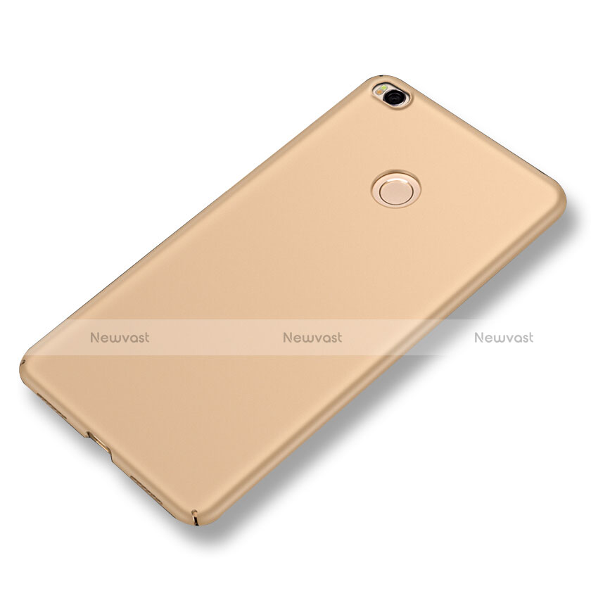 Hard Rigid Plastic Matte Finish Snap On Case M02 for Xiaomi Mi Max 2 Gold