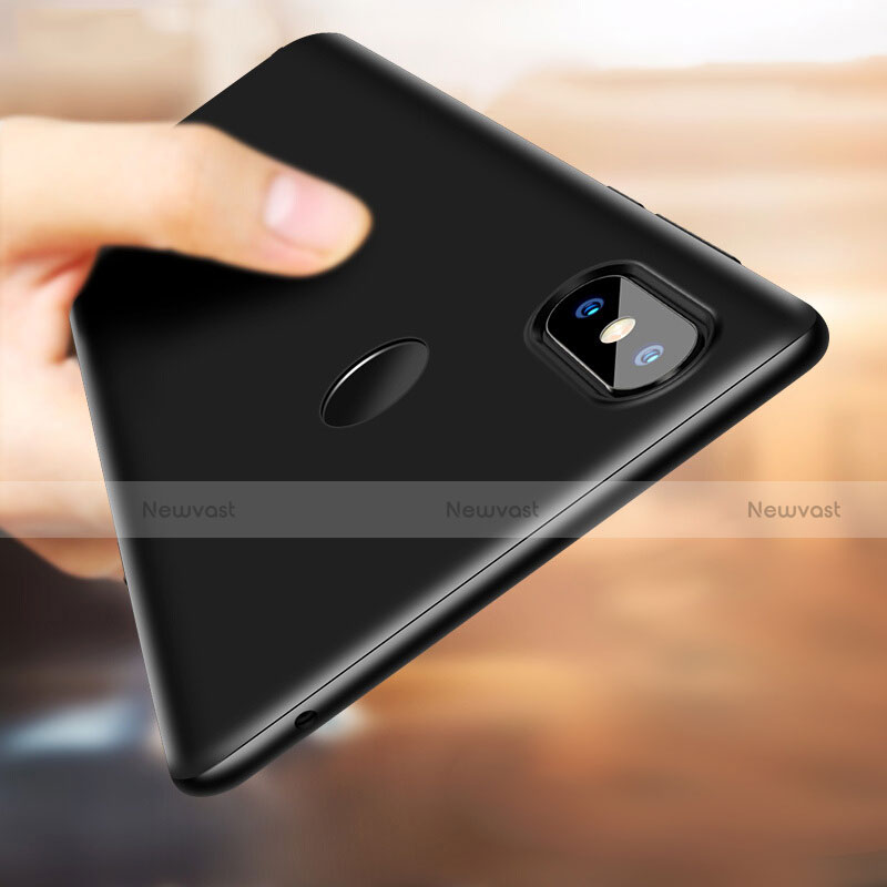 Hard Rigid Plastic Matte Finish Snap On Case M02 for Xiaomi Mi Mix 3 Black