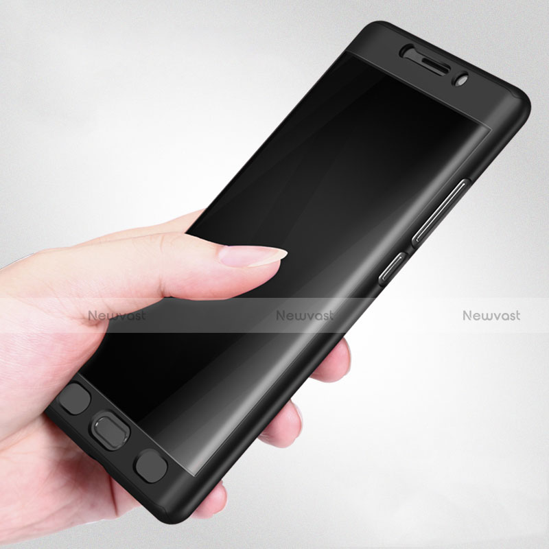 Hard Rigid Plastic Matte Finish Snap On Case M02 for Xiaomi Mi Note 2 Special Edition Black