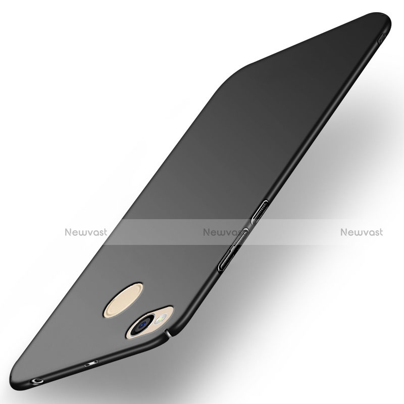 Hard Rigid Plastic Matte Finish Snap On Case M02 for Xiaomi Redmi 4X Black