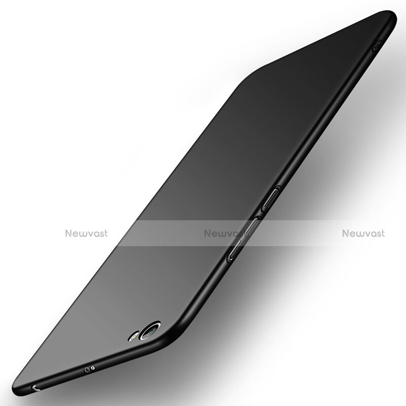 Hard Rigid Plastic Matte Finish Snap On Case M02 for Xiaomi Redmi Note 5A Standard Edition Black