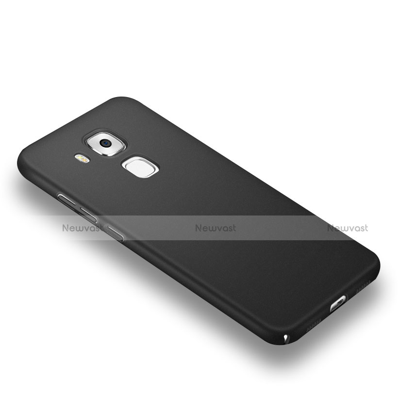 Hard Rigid Plastic Matte Finish Snap On Case M03 for Huawei G9 Plus Black
