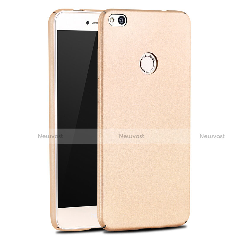 Hard Rigid Plastic Matte Finish Snap On Case M03 for Huawei GR3 (2017) Gold