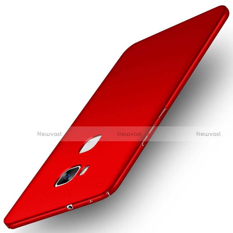 Hard Rigid Plastic Matte Finish Snap On Case M03 for Huawei GR5 Red