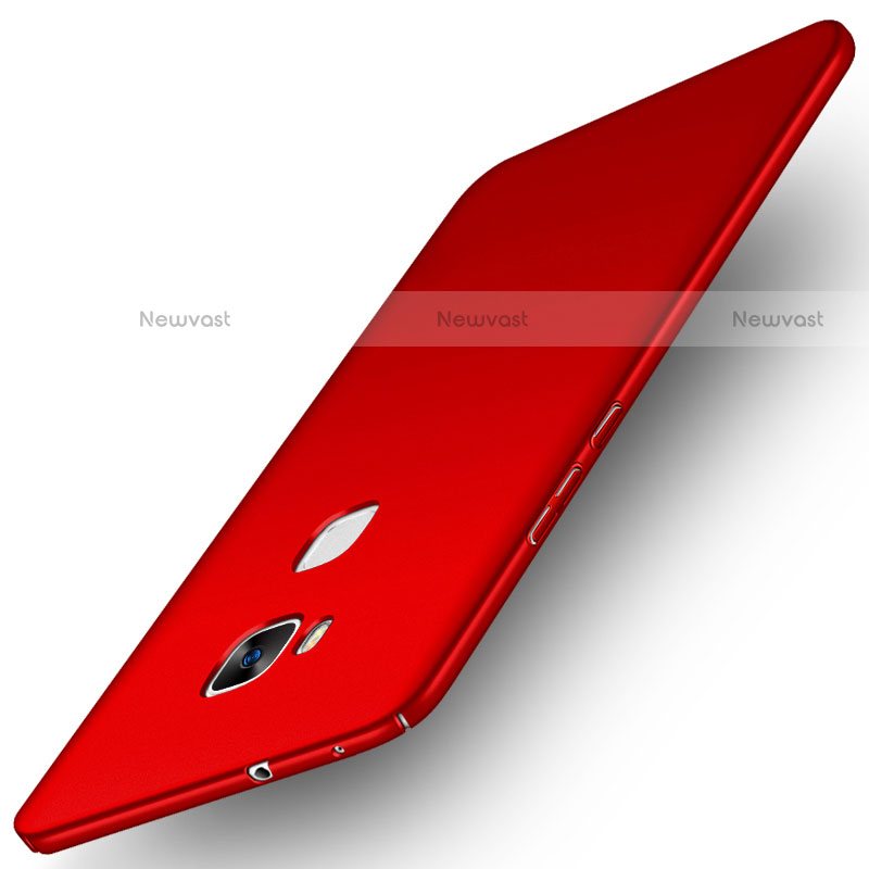 Hard Rigid Plastic Matte Finish Snap On Case M03 for Huawei Honor 5X Red