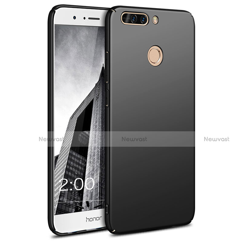 Hard Rigid Plastic Matte Finish Snap On Case M03 for Huawei Honor 8 Pro Black