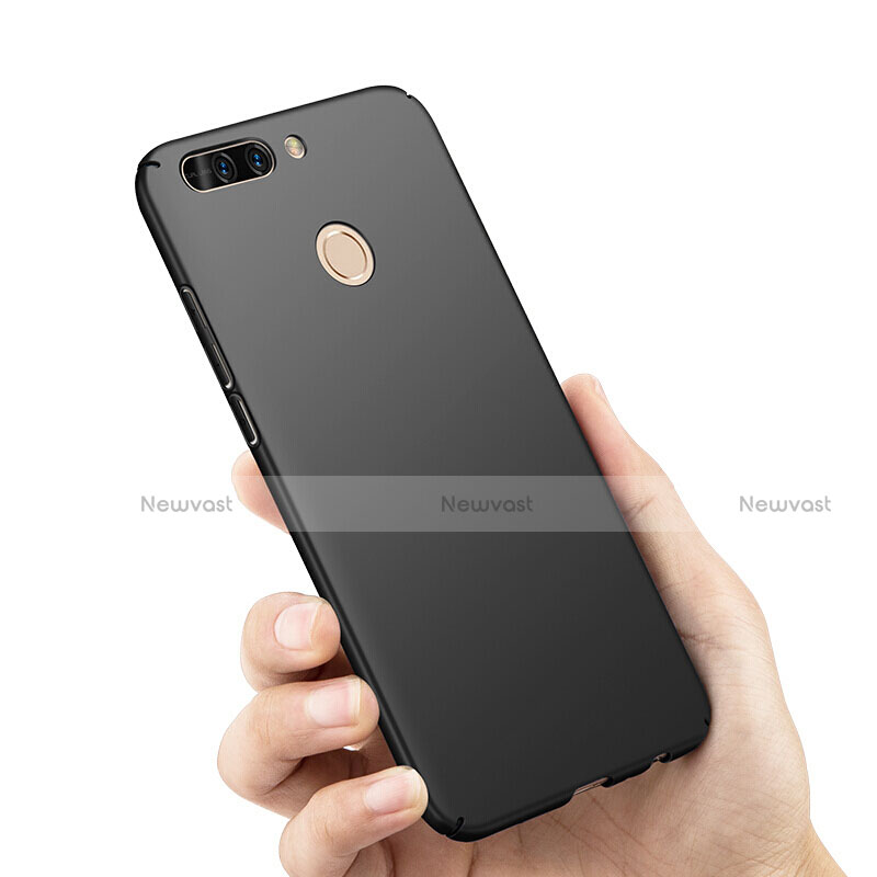 Hard Rigid Plastic Matte Finish Snap On Case M03 for Huawei Honor 8 Pro Black