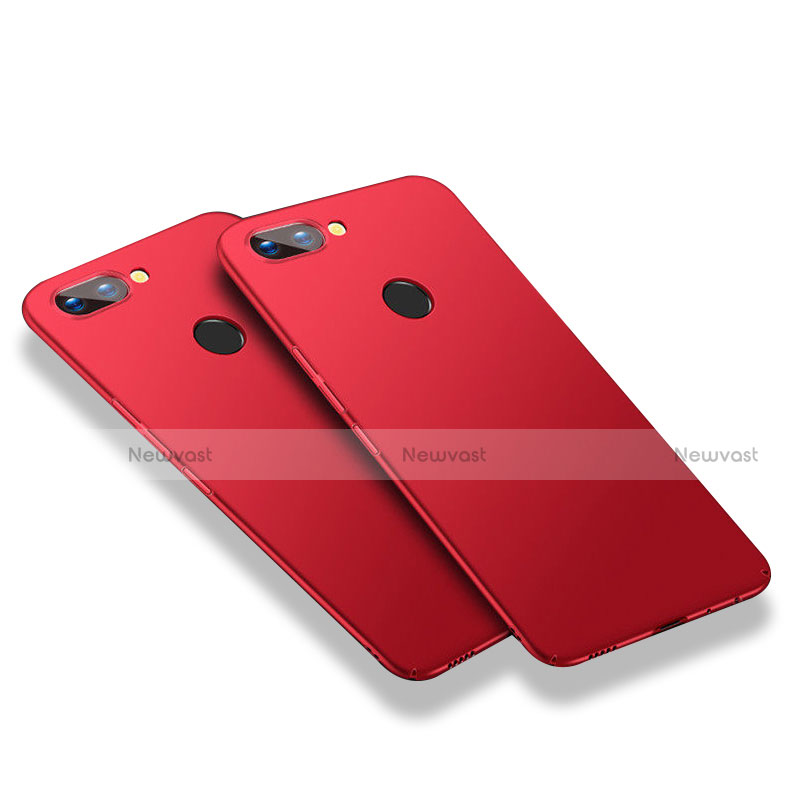 Hard Rigid Plastic Matte Finish Snap On Case M03 for Huawei Honor 9i Red