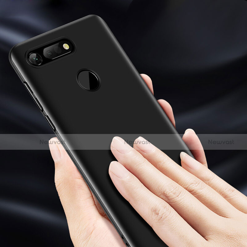 Hard Rigid Plastic Matte Finish Snap On Case M03 for Huawei Honor View 20 Black