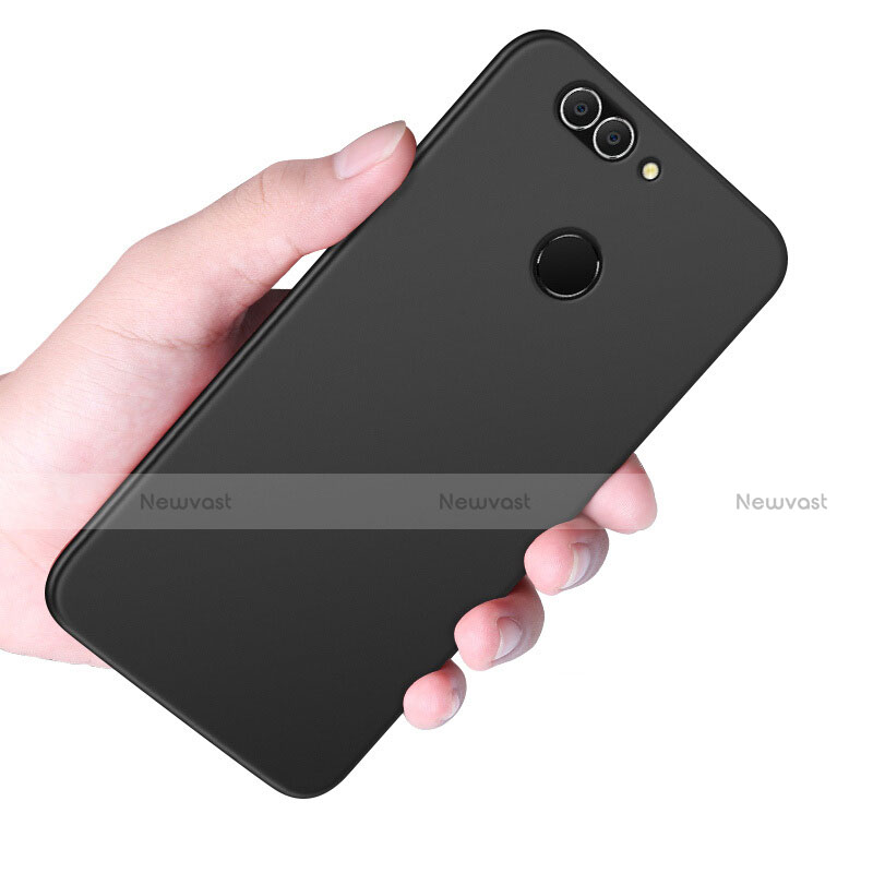 Hard Rigid Plastic Matte Finish Snap On Case M03 for Huawei P Smart Black