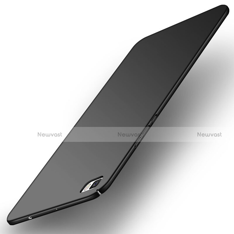 Hard Rigid Plastic Matte Finish Snap On Case M03 for Huawei P8 Lite Black