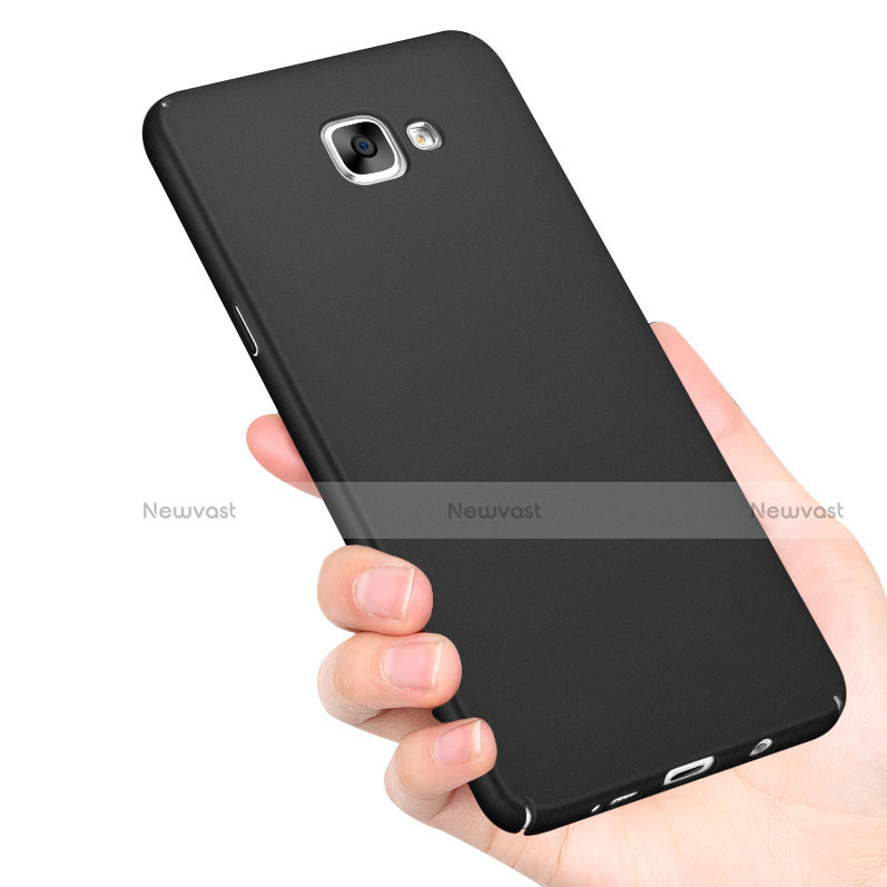 Hard Rigid Plastic Matte Finish Snap On Case M03 for Samsung Galaxy A9 (2016) A9000 Black
