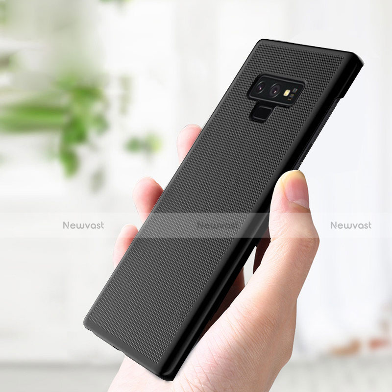 Hard Rigid Plastic Matte Finish Snap On Case M03 for Samsung Galaxy Note 9 Black