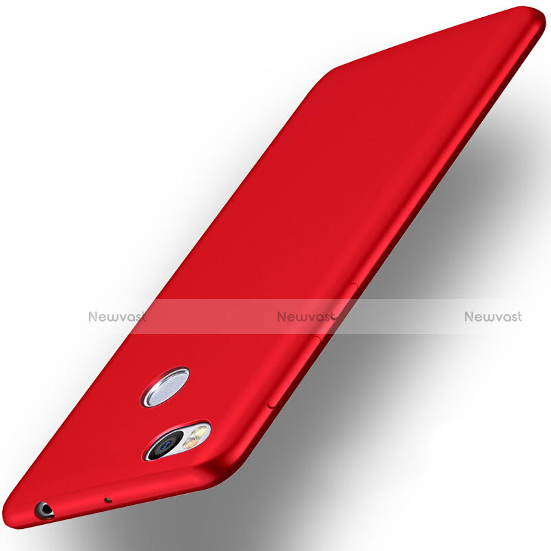 Hard Rigid Plastic Matte Finish Snap On Case M03 for Xiaomi Mi Max 2 Red