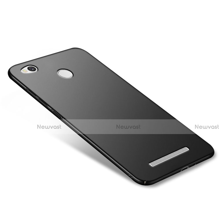 Hard Rigid Plastic Matte Finish Snap On Case M03 for Xiaomi Redmi 3 Pro Black