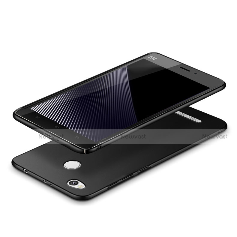 Hard Rigid Plastic Matte Finish Snap On Case M03 for Xiaomi Redmi 3X Black