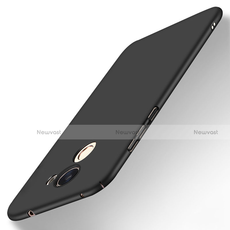 Hard Rigid Plastic Matte Finish Snap On Case M04 for Huawei Enjoy 7 Plus Black