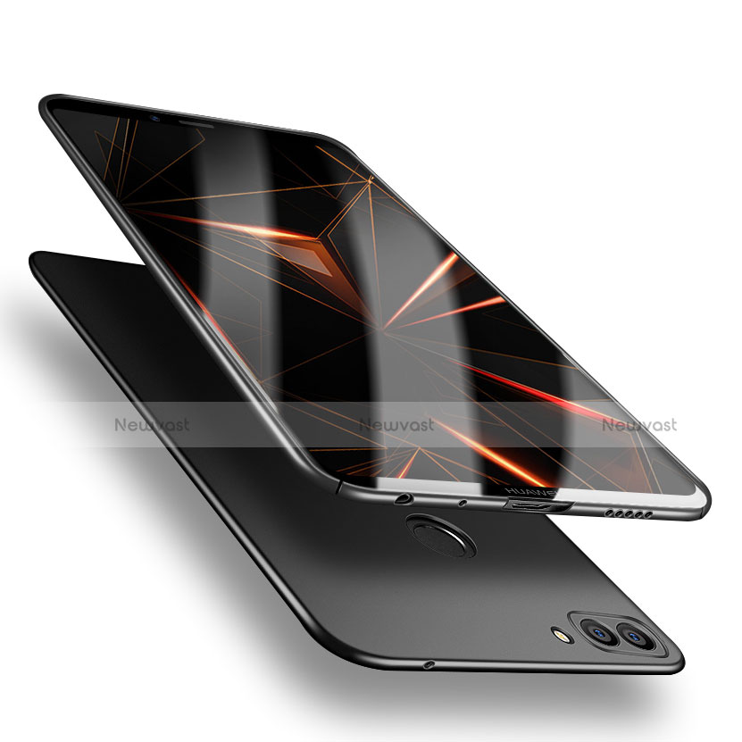 Hard Rigid Plastic Matte Finish Snap On Case M04 for Huawei Enjoy 7S Black