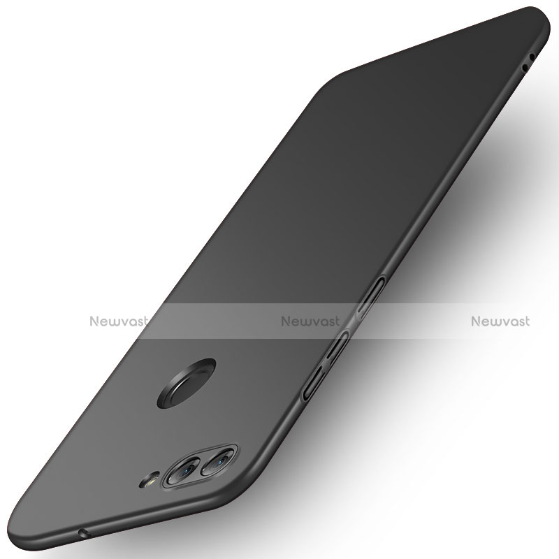 Hard Rigid Plastic Matte Finish Snap On Case M04 for Huawei Enjoy 7S Black