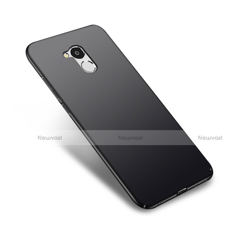 Hard Rigid Plastic Matte Finish Snap On Case M04 for Huawei Honor 6C Pro Black