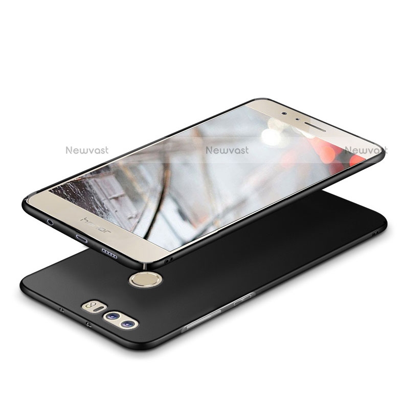 Hard Rigid Plastic Matte Finish Snap On Case M04 for Huawei Honor 8 Black