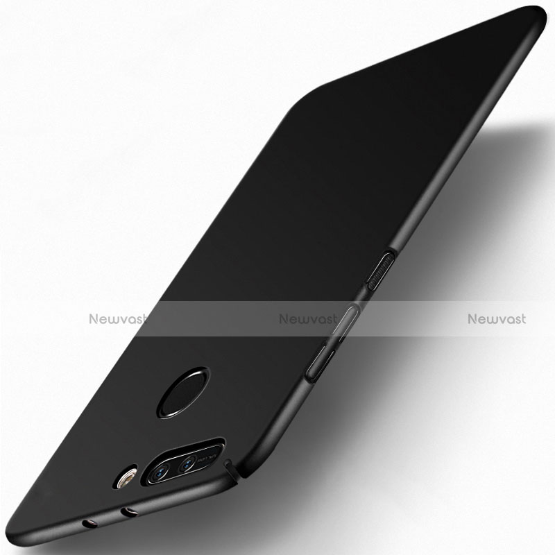 Hard Rigid Plastic Matte Finish Snap On Case M04 for Huawei Honor 8 Pro Black
