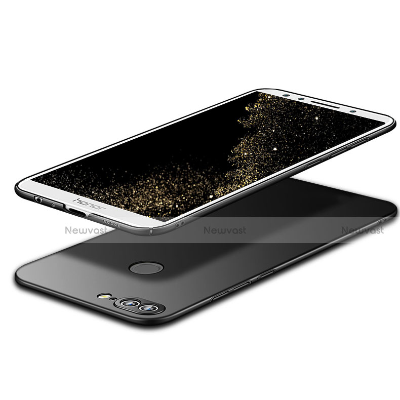 Hard Rigid Plastic Matte Finish Snap On Case M04 for Huawei Honor 9 Lite Black