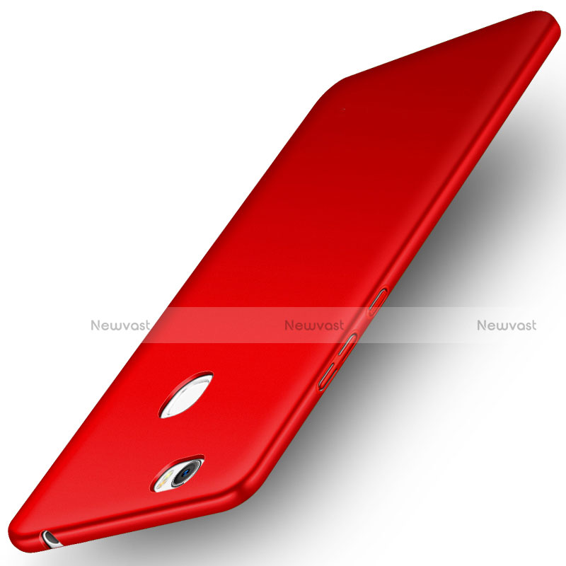 Hard Rigid Plastic Matte Finish Snap On Case M04 for Huawei Honor Note 8 Red