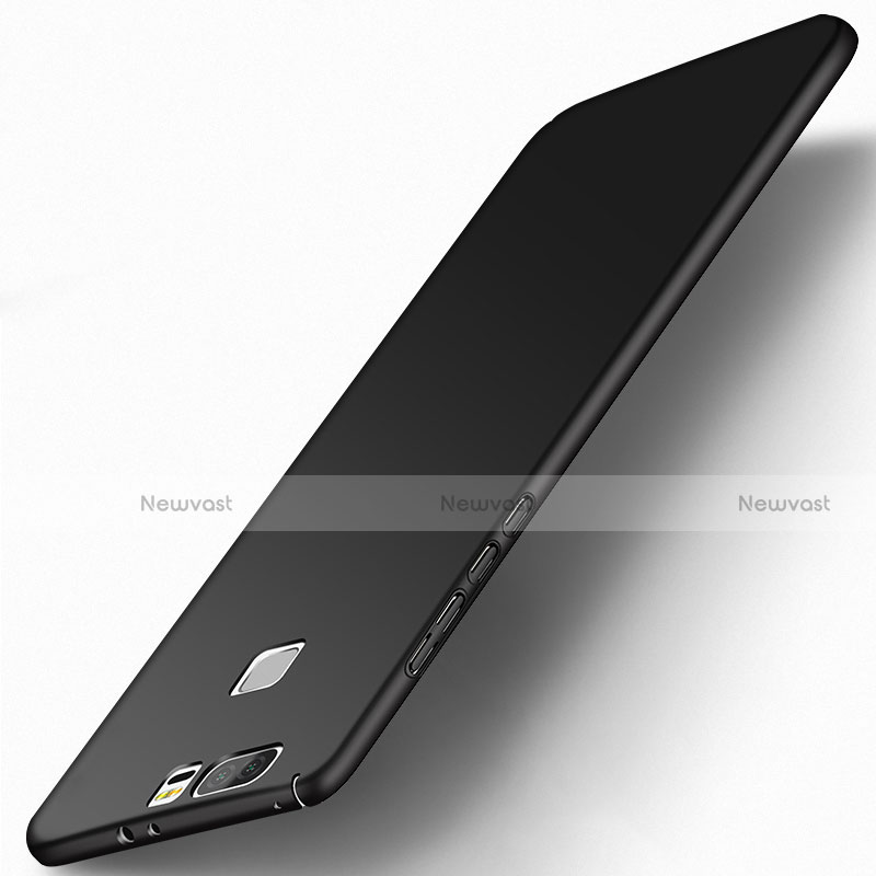 Hard Rigid Plastic Matte Finish Snap On Case M04 for Huawei Honor V8 Black