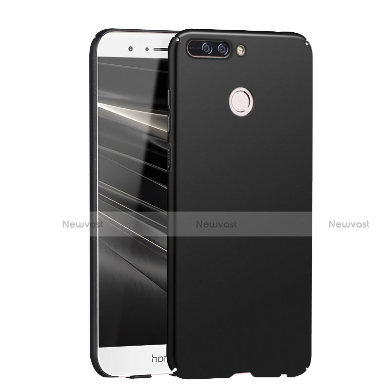 Hard Rigid Plastic Matte Finish Snap On Case M04 for Huawei Honor V9 Black