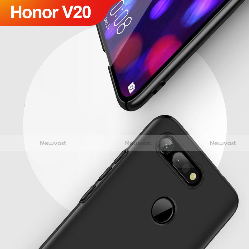 Hard Rigid Plastic Matte Finish Snap On Case M04 for Huawei Honor View 20 Black