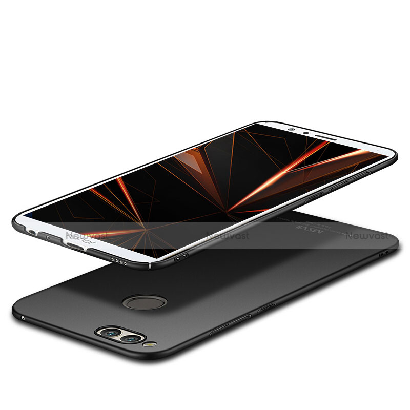 Hard Rigid Plastic Matte Finish Snap On Case M04 for Huawei Nova 2 Plus Black