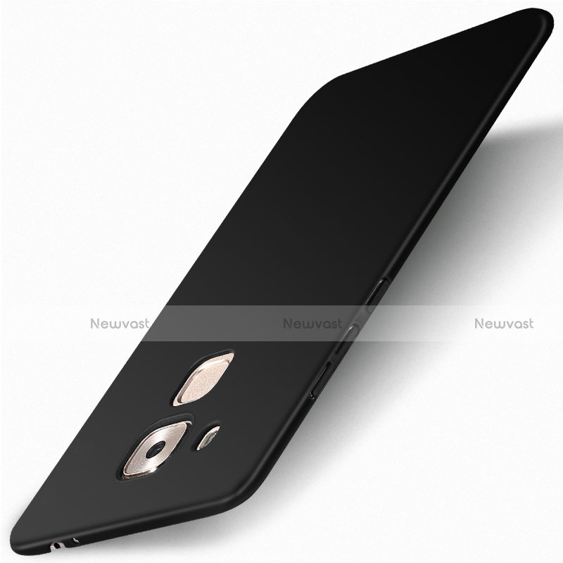 Hard Rigid Plastic Matte Finish Snap On Case M04 for Huawei Nova Plus Black