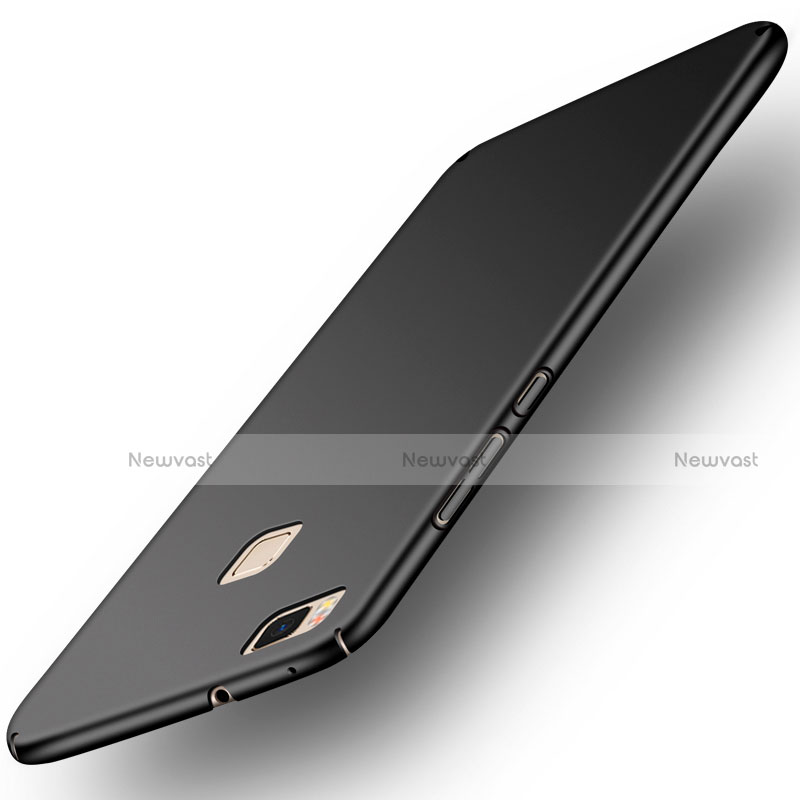 Hard Rigid Plastic Matte Finish Snap On Case M04 for Huawei P9 Lite Black