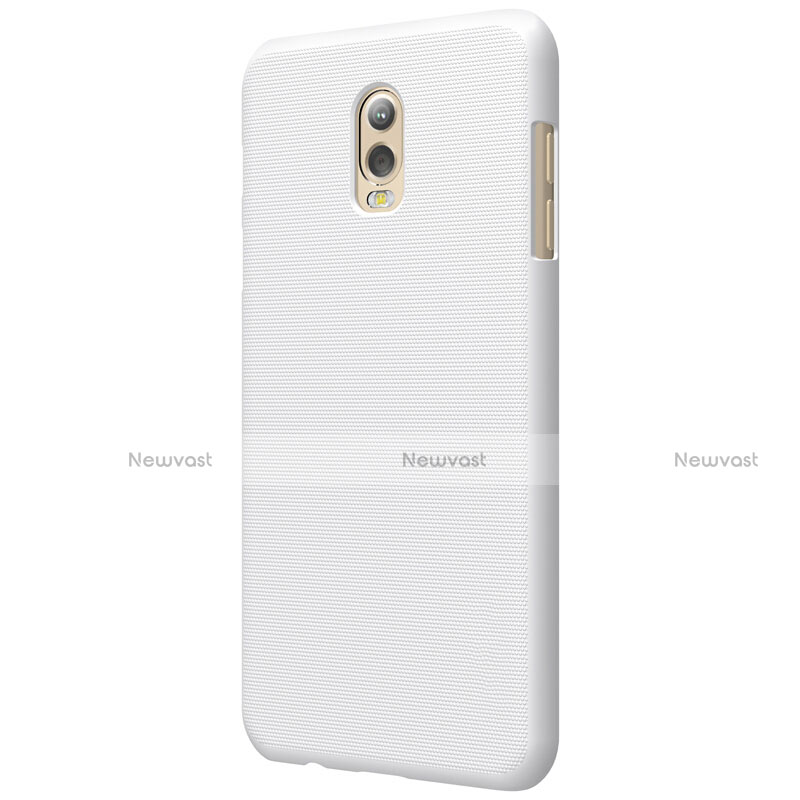 Hard Rigid Plastic Matte Finish Snap On Case M04 for Samsung Galaxy C8 C710F White