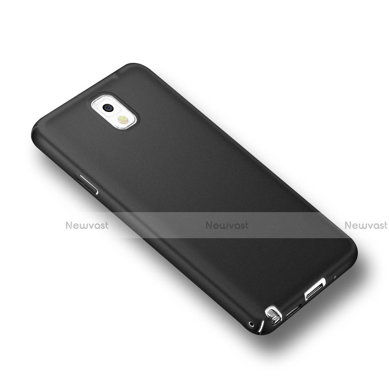 Hard Rigid Plastic Matte Finish Snap On Case M04 for Samsung Galaxy Note 3 N9000 Black