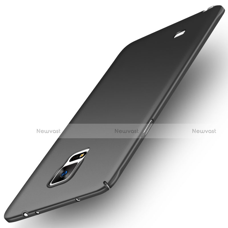 Hard Rigid Plastic Matte Finish Snap On Case M04 for Samsung Galaxy Note 4 SM-N910F Black
