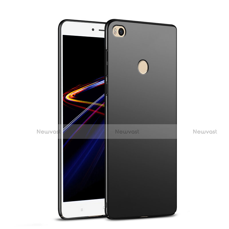 Hard Rigid Plastic Matte Finish Snap On Case M04 for Xiaomi Mi Max 2 Black