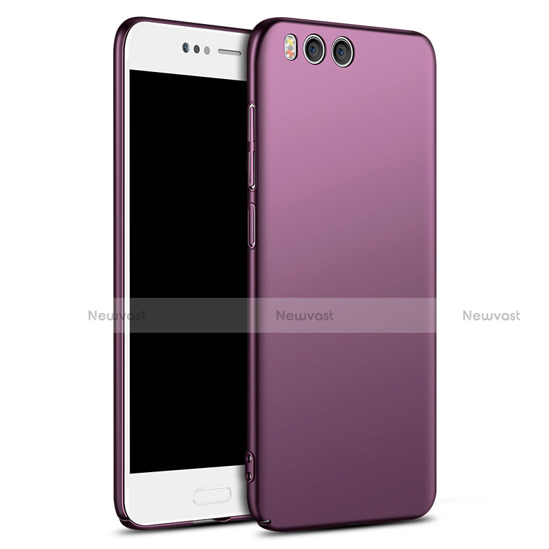 Hard Rigid Plastic Matte Finish Snap On Case M04 for Xiaomi Mi Note 3 Purple
